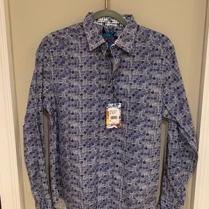 Robert graham men’s shirt size small